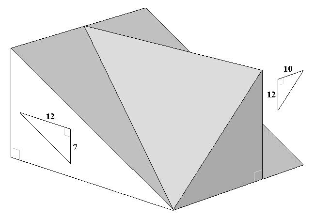 Fascia Wedge nested on Main Roof Wedge