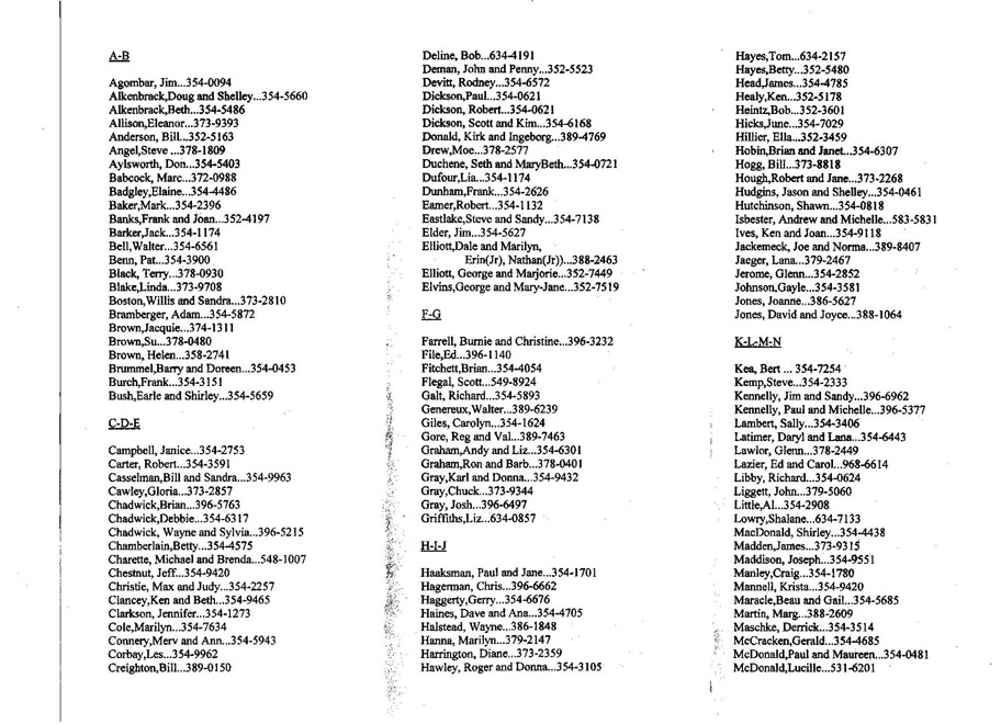 members list