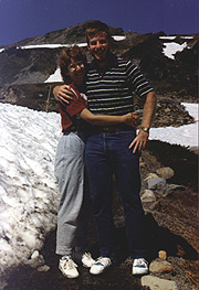 Snow on the trail
