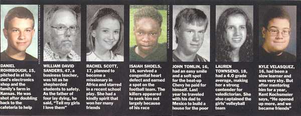 Students and Teacher from Columbine High