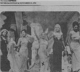 Miss World Pageant, Indian Express