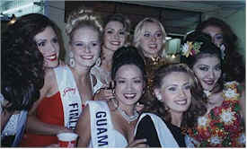 Backstage on Pageant Nite!