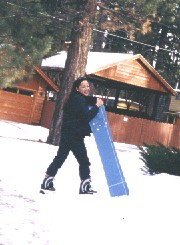Snowboard chick!