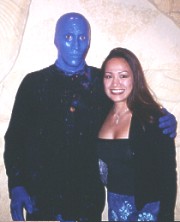 Scary!  ...after the Blue Man Group Show
