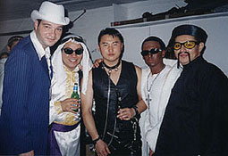 Pimp Daddy (George), the Sheik (Rick), Sex Slave (Joe), Puffy (Pablo), ChinaMan (Walter)