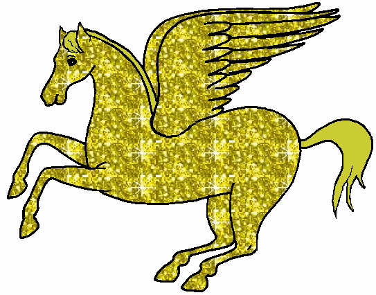 Glitter Pegasus
