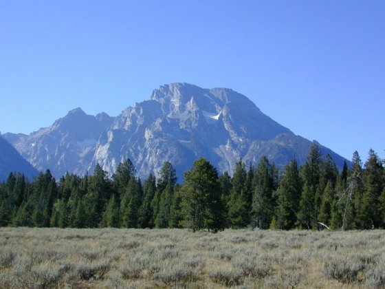 Wyoming Mountain Scene