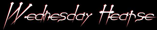 Wednesday Hearse Title