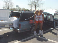 Amanda and Jackie - Hooter Girls