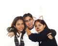 Ross, Malchik and I on halloween '03