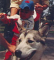 Me riding the original Misha