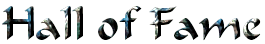 Hall Of Fame header