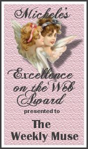 Michele's Excellence on the Web Award