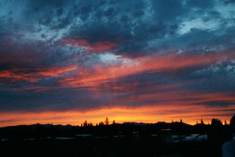 colorfull sunset
