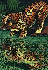 A3 sized acrylic on canvas