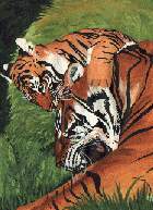 Landscape view A4 watercolour on paper - gorgeous depth of colour