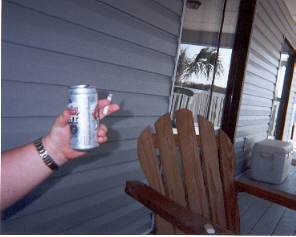Two things often found in many hands that week - cigarettes and beer