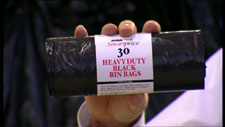 Come and get your black bin bags