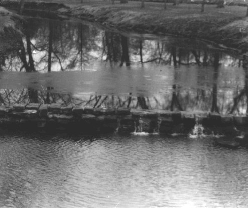 Looking from the Bridge at Lake Lenape