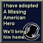 I have adopted a missing American hero