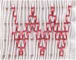  Multiple Row Van Dyke Stitch