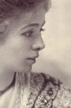 Maude Adams in profile 1899
