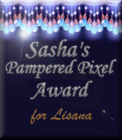 Sasha's Pampered Pixel Award
