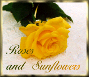 Roses and Sunflowers