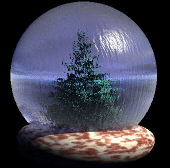 Christmas Tree Globe