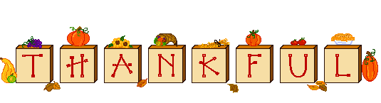 Be Thankful