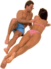 couple on the
beach