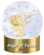 Angel Of Peace Globe