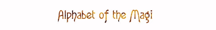alphabet of the magi