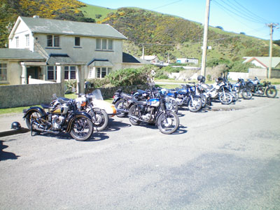 Bikes at Makara