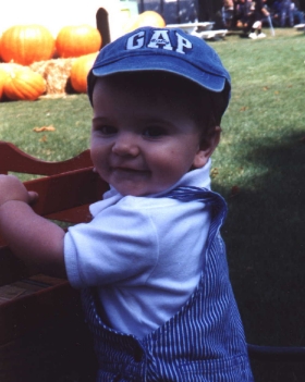 What a cute pumpkin!