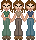 From time gone by a doll of Tamz, Merc, and myself