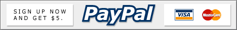 Don't have Paypal? Click banner to sign up for your free acount