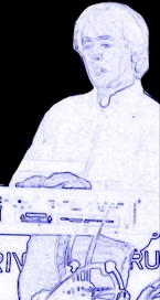 Bill Menzel
                photo with special effect.