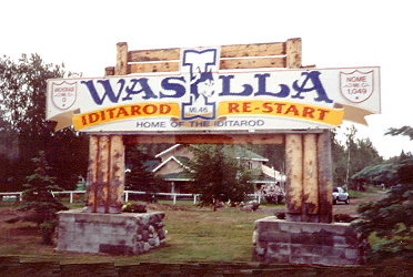 The OFFICIAL start of the Iditarod, Wasilla