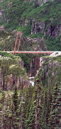 The Capt. Billy Moore Bridge, specially designed to withstand the harsh winters.