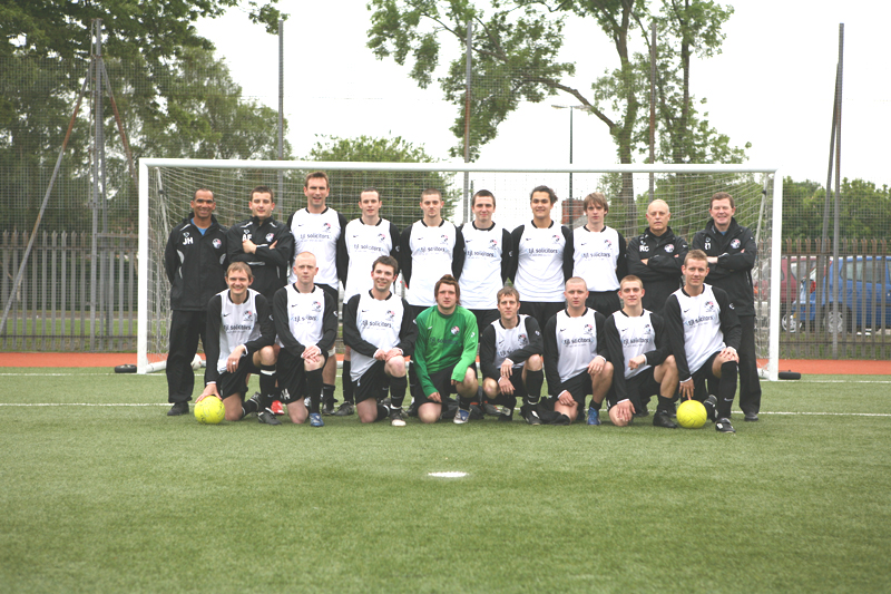 Pre match photo shoot