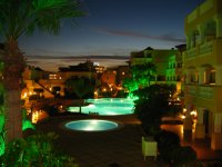 Resort at night