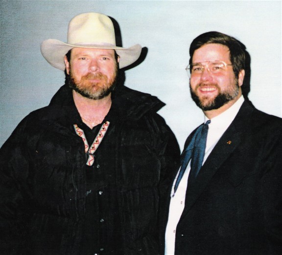 Tom with Dan Seals