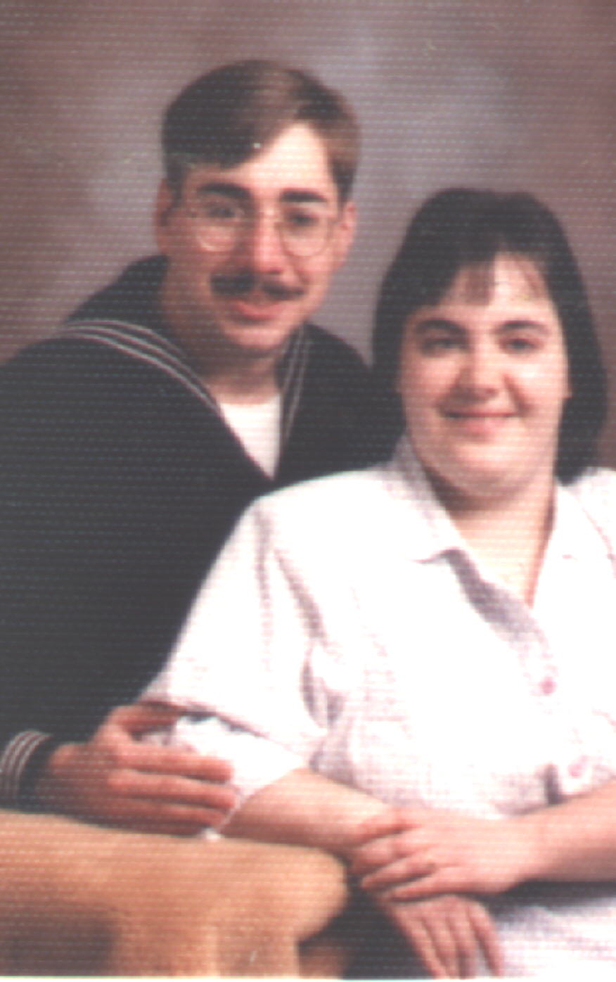 a more recent picture of my step-brother, with his wife, Gail