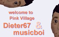 Click to go to Pink Village main square