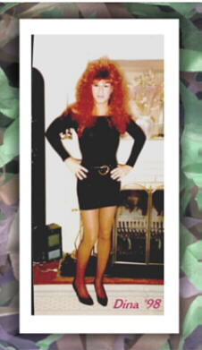Dina's little black dress.