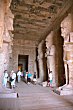Prhled velkou sloupovou sn chrmu Ramesse II. v Ab Simbel