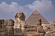 Sfinga a Chafreova pyramida