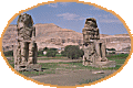 Statues of Memnon at western bank of the Nile