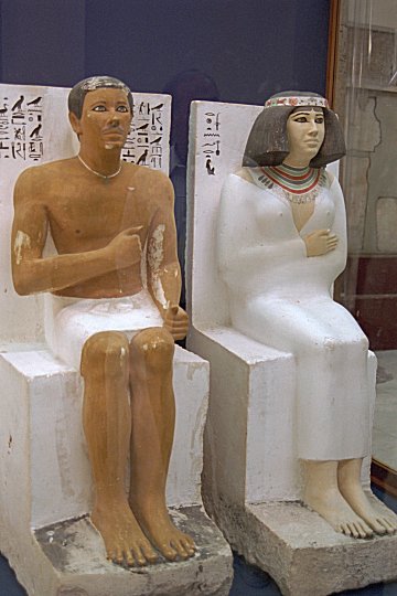 Kne Rahotep s manelkou Nofretou